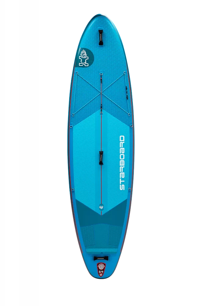 Сап борд надувной Starboard iGO Deluxe Lite 10'8"х33"х6" с веслом (2024/2025) вид 12