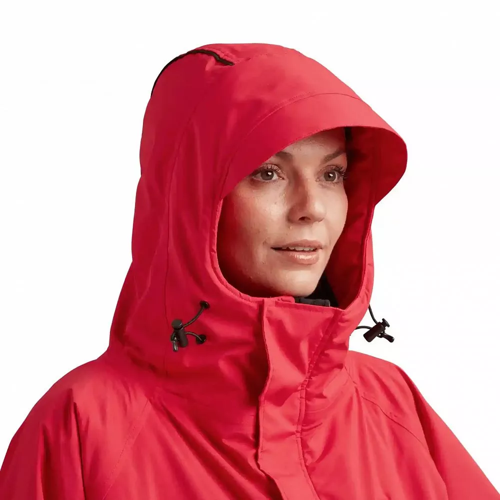 Мембранная парка унисекс Red Paddle Pro Change Jacket Evo с капюшоном красная вид 5