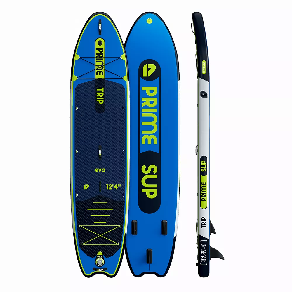 Сапборд надувной SUP Prime 12'4"x33"x6" Trip blue (2025) вид 1