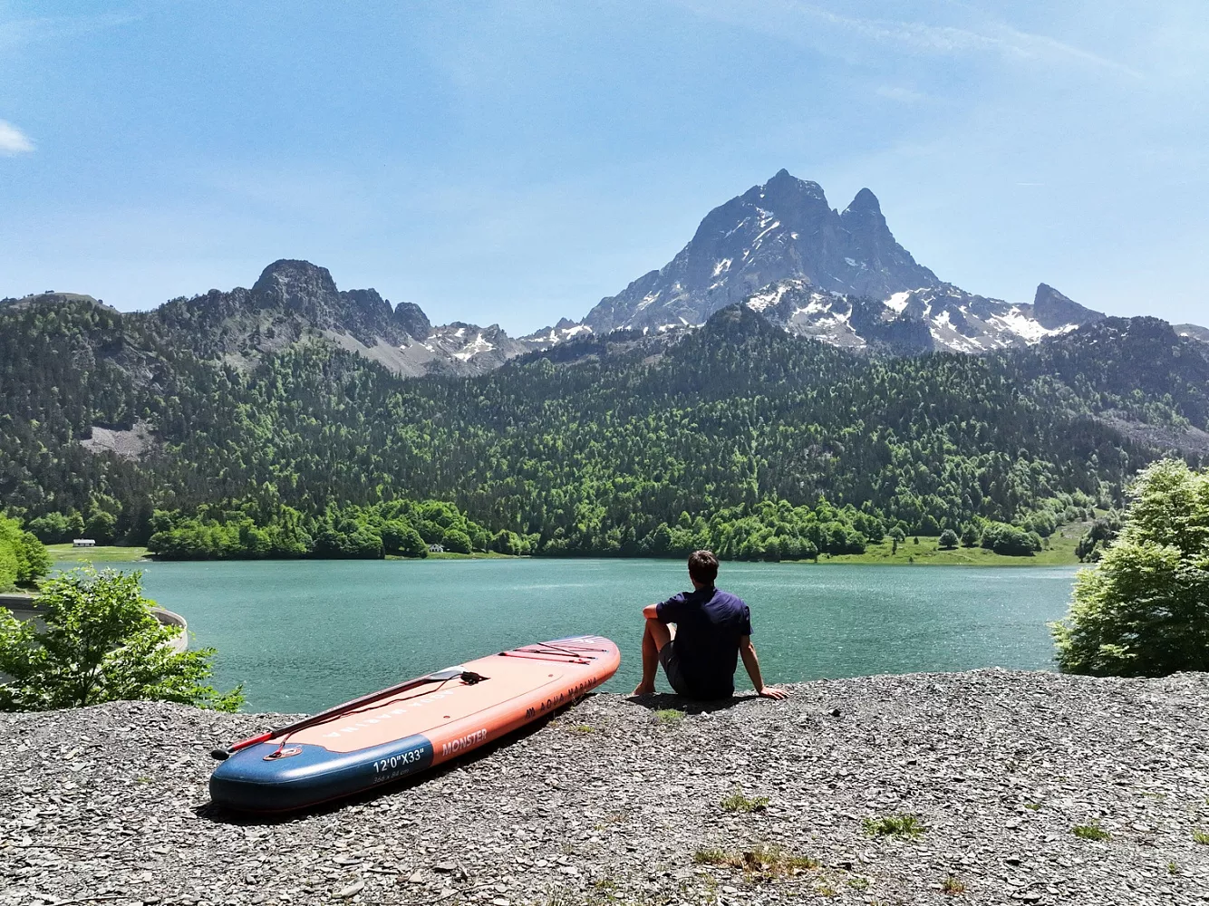 Доска SUP надувная Aqua Marina Monster (Sky Glider) 12'0" (2024) вид 19