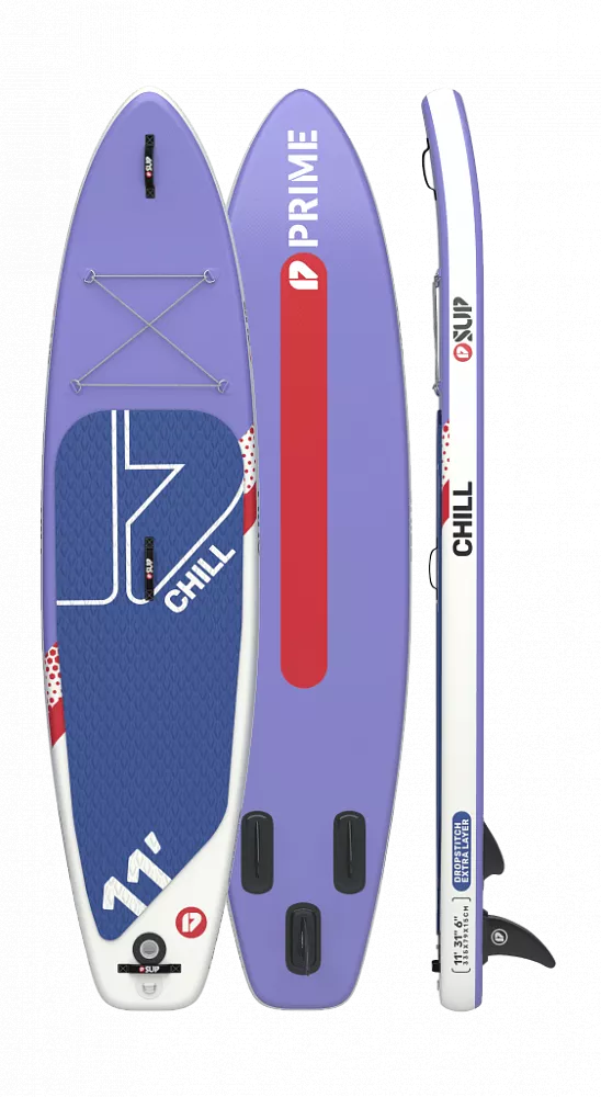 Доска SUP надувная PRIME 11'x32"x6" Chill purple вид 1