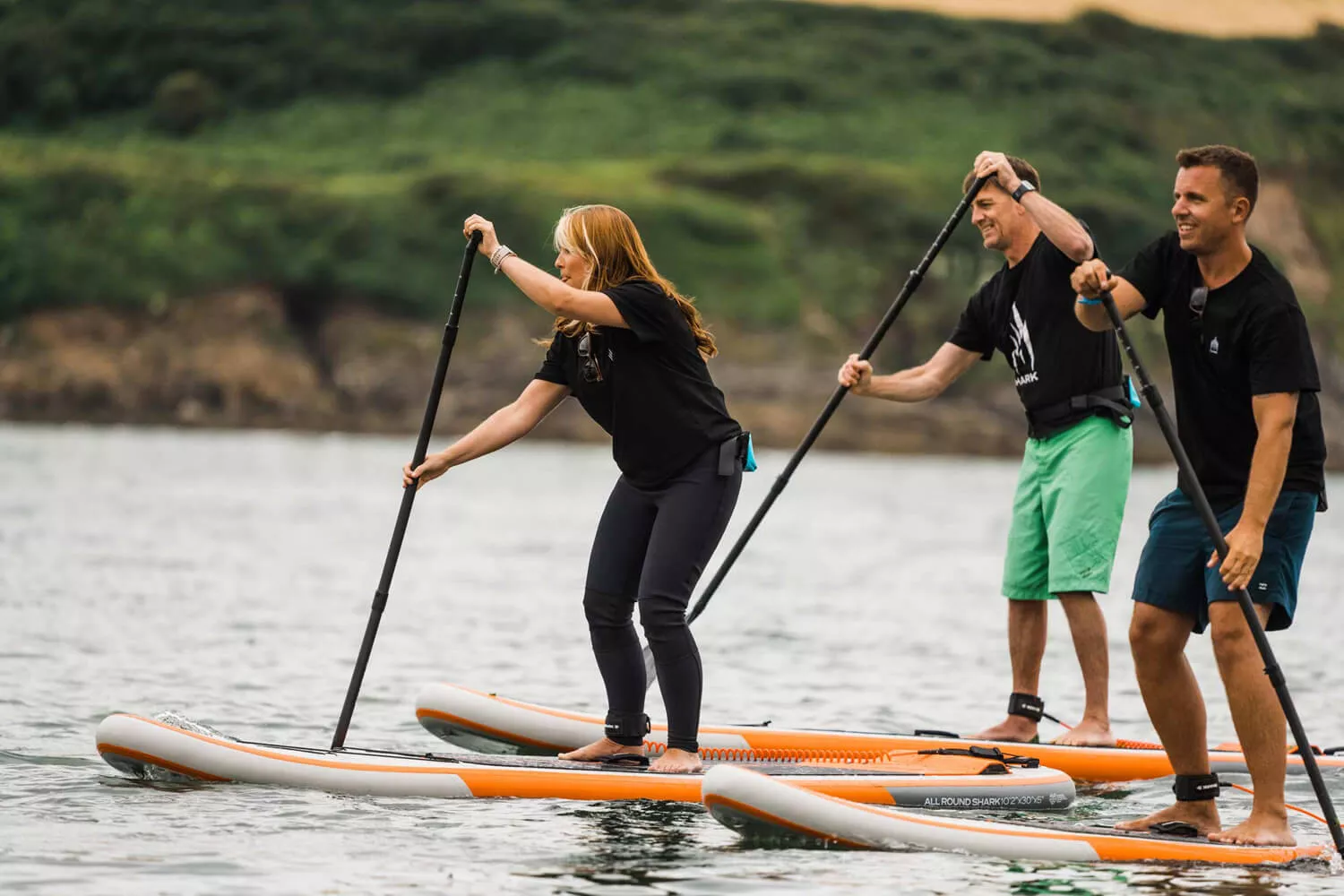 Доска SUP надувная Shark All-Round 10'8"х34"х5" (2022) вид 8