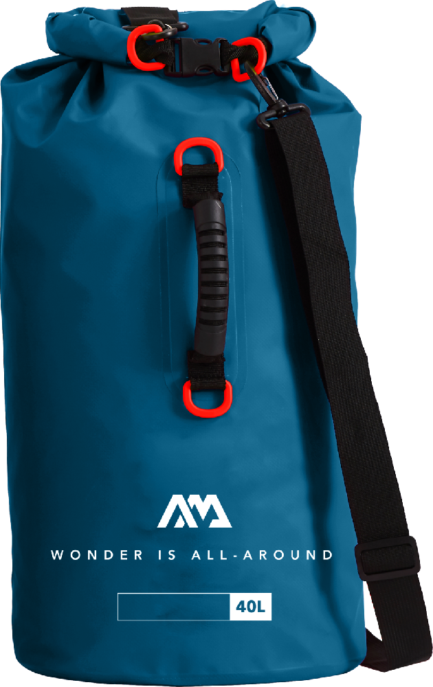 Сумка-мешок водонепроницаемая Aqua Marina Dry Bag 40L (2024). Темн-синяя