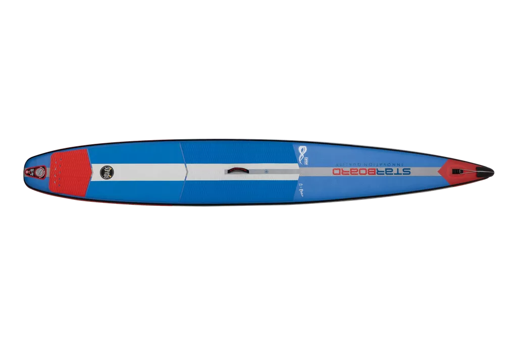 Надувная детская SUP доска Starboard 12'6”х21”х4.75” SUP Kid Racer Deluxe SC (2022/2023) вид 2