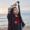 Детское пончо-полотенце с капюшоном для серфинга RED ORIGINAL CHANGE ROBE KIDS 