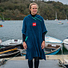 Пончо-полотенце хлопковое RED ORIGINAL Luxury Change Robe navy