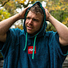 Пончо-полотенце хлопковое RED ORIGINAL Luxury Change Robe navy