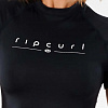 Гидрофутболка Rip Curl женская GOLDEN RAYS S/SL UV черная