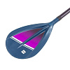 Весло для сапа карбоновое разборное RED PADDLE Hybrid Tough Purple