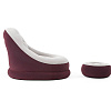 Надувное кресло с пуфиком BestWay 75053 Comfort Cruiser 100х121х86см