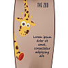 Серфскейт LUCKYBOO THE ZOO для детей и подростков