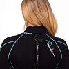 Гидрокостюм неопреновый женский Marlin MALIBU SHORTY LADY 2,5 mm Aqua Blue