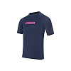 Мужской рашгард с коротким рукавом Rise Rashguard S/S C2 deepblue