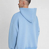 Худи SUP face унисекс оверсайз (голубой) на рост 175 см