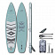 Доска SUP надувная Indiana 12'0"x33"x6" Family Pack misty blue с трехчастным веслом 30% карбон-стеклопластик (2025)