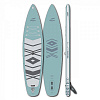 Доска SUP надувная Indiana 11'6"x31"x6" Family Pack misty blue с трехчастным веслом 30% карбон-стеклопластик (2025)