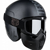 Горнолыжный шлем TERRO - AVIATOR Kit Black