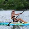 Весло 2 в 1 для SUP-доски/каяка алюминиевое