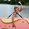 Надувной сап-каяк iTaoStar Daisy Sophisticated 11'6"x35"x6" pink
