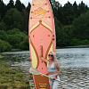 Надувной сап-каяк iTaoStar Daisy Sophisticated 11'6"x35"x6" pink