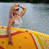 Надувной сап-каяк iTaoStar Daisy Golden 11'6''x35"x6" orange