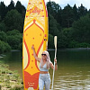 Надувной сап-каяк iTaoStar Daisy Golden 11'6''x35"x6" orange