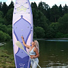 Надувной сап-каяк iTaoStar Daisy Exquisite 11'6''x35"x6" purple