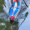 Надувная детская сап-доска Starboard 12'6”х21”х4.75” SUP Kid Racer Deluxe SC