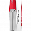 Сап-доска жесткая AQUA INC. Flatwater EVO 14'0"x22" carbon white/red (2024)