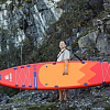 Сапборд надувной (сап-каяк) Fjord Hardanger 12'6"х32"х6"
