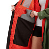Мембранная парка унисекс Red Paddle Pro Change Jacket Evo с капюшоном темно-зеленая размер L