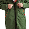 Мембранная парка унисекс Red Paddle Pro Change Jacket Evo с капюшоном темно-зеленая размер L
