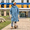Мембранная парка унисекс Red Paddle Pro Change Jacket Evo с капюшоном голубая размер L