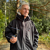 Мембранная парка унисекс Red Paddle Pro Change Jacket Evo с капюшоном черная размер XL