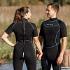 Костюм неопреновый женский SUP face 2,5 мм, короткий, размер XS