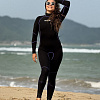 Костюм неопреновый женский SUP face YMT39 2.5 мм, длинный, размер XS