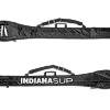 Весло для сап карбоновое черное 100% Indiana двухчастное (2-Piece) 81 In2 с чехлом (2025)