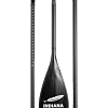 Трехчастное весло Indiana 30% Carbon-Fiberglass Telescope (3-Piece), composite blade & handle, 89 In2 blade, с чехлом (2025)