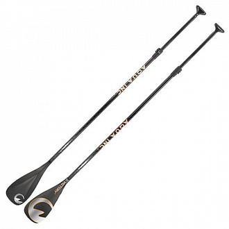 Карбоновое весло для сапа (SUP) неразборное регулируемое Aqua Inc. Victory 91