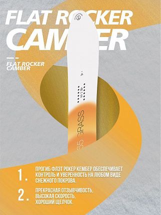 Фрирайд сноуборд TERRO GRASS (ростовка 161) вид 5