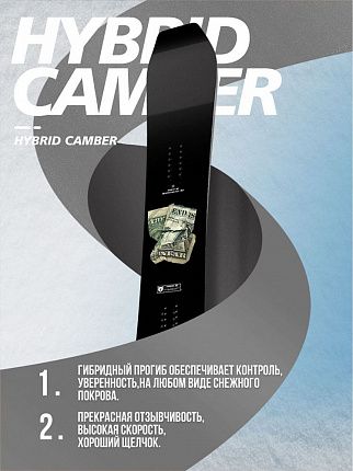 Сноуборд TERRO - HIP-HOP 23/24 (ростовка 150) вид 3