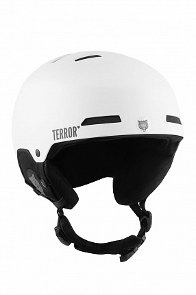 Горнолыжный шлем / шлем для сноуборда TERROR - FREESTYLE белый, размер L 59-62 см (2024-2025)
