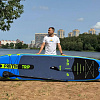 Сапборд надувной SUP Prime 12'4"x33"x6" Trip blue (2025)