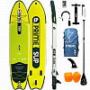 Сапборд надувной SUP Prime 12'4"x33"x6" Trip yellow (2025)