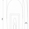 Доска для фойлинга Gladiator Foil 5'7"x27"x5" 112л (2024)