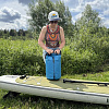 Гермомешок SUP face blue 20L