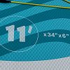 Надувной сапборд Iggy 11'х34"х6 Green