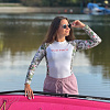 Рашгард женский SUP face «Первый», длинный рукав (XS)