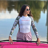 Рашгард женский SUP face «Первый», длинный рукав (XS)
