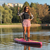 Женский рашгард SUP face «Тропическая ночь», длинный рукав (XS)